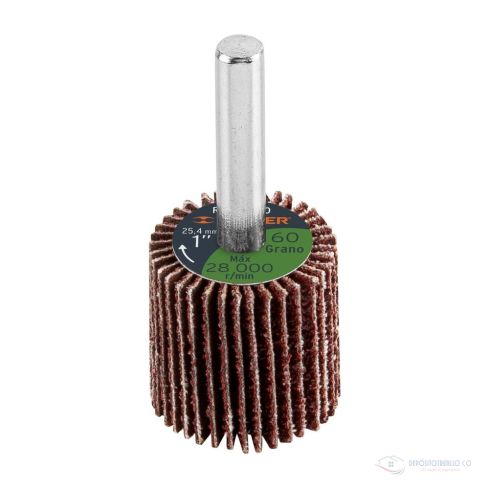 Grata Espigo Carborundum 1 Pulgada Grano 60