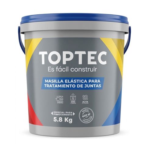 Masilla Toptec Juntas Elasticas 5.8 Kg - Ref:0020040025