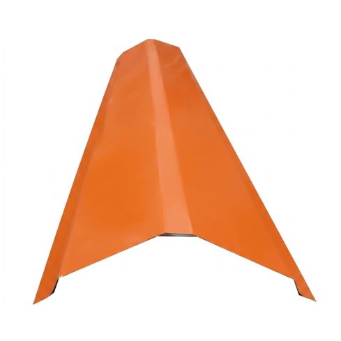 Caballete Cubierta Colonial 2M X 0.40M Texturizado Naranja