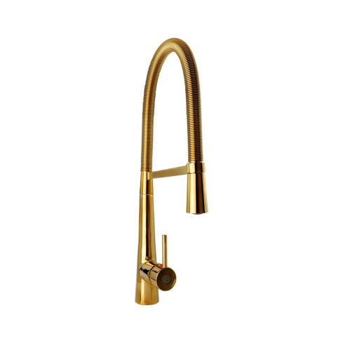 Mezclador Lavaplatos Dorado :Yw570-09 Boccherini