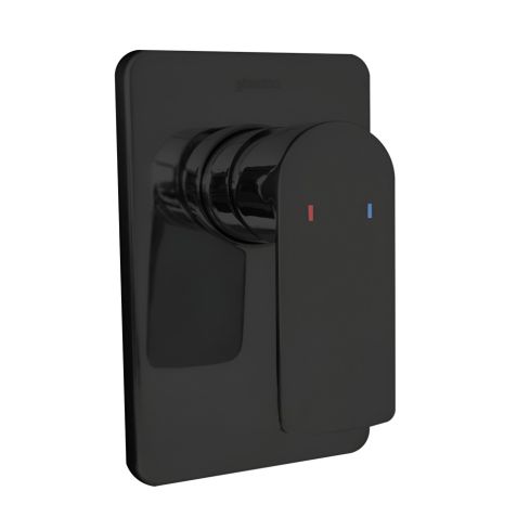 Mezclador Ducha Montocontrol Lucca Negro Mate  Rf:20Lc5703420 Stretto