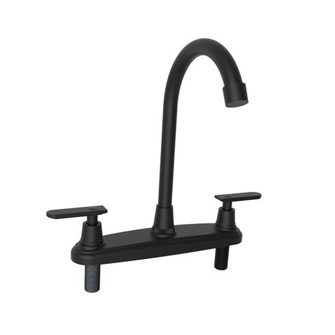 Llave Lavaplatos 8" Livenza Palanca Negro Mate Rf:20Lv4509001A Stretto