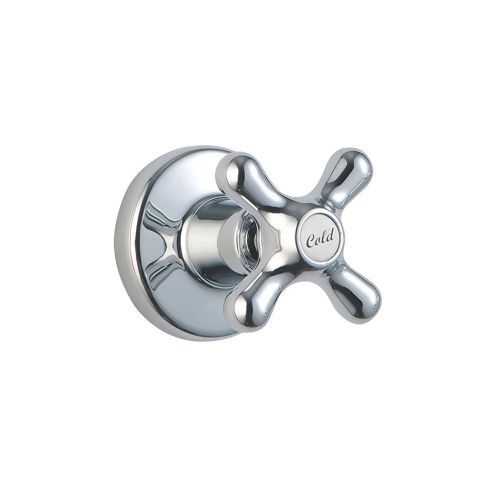 Registro Ducha Sencilla Monza Cruz Cromo Rf:20Mr0303001 Stretto