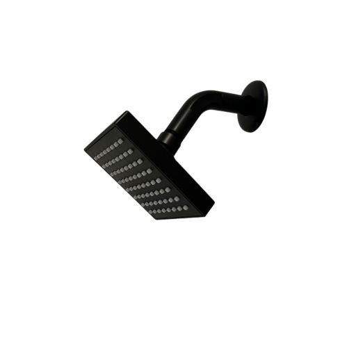 Regadera Cuadrada 10Cm 21St6000037 Modena Negro-Mate Stretto