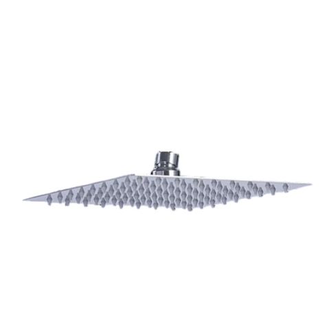 Regadera Cuadrada 8" Slim Cromo Brazo 30cm Ref 21ST6000031 Stretto