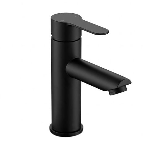 Llave Lavamanos Tubo Bajo Negra Ref: 6171C-N Rosa Ex