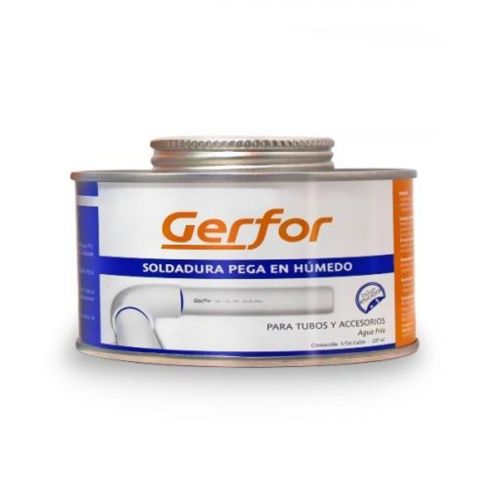 Soldadura Pvc Pega En Humedo Gerfor 1/16
