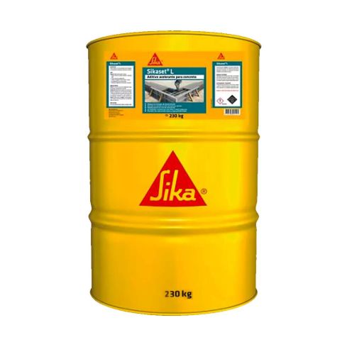 SikaSet 123 Universal aditivo líquido acelerante del fraguado de concretos y morteros 230KG