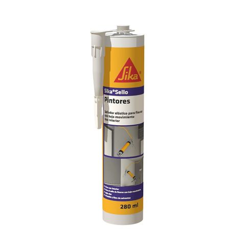 Sika Sello Pintores Sellador De Fisuras En Paredes 280Ml - Ref:0020280115