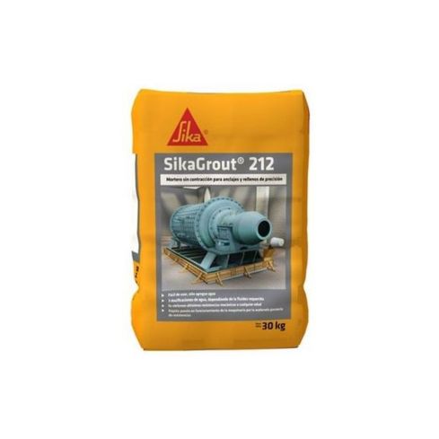 Sikagrout 212 Mortero Fluido Para Nivelación Y Relleno 30Kg - Ref:0020280138