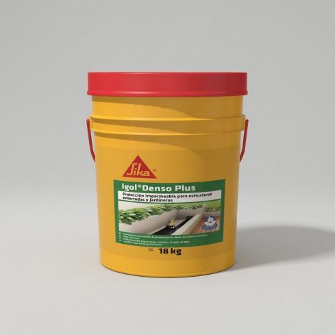 Sika Igol Denso Plus Impermeabiliza Estructuras De Concreto Bajo Tierra 18 Kg