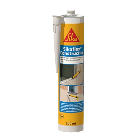 Sikaflex Construction+ Blanco Sellador Elástico Para Fachadas De Concreto Y Mampostería 300Ml Promocion - Ref:0020280311