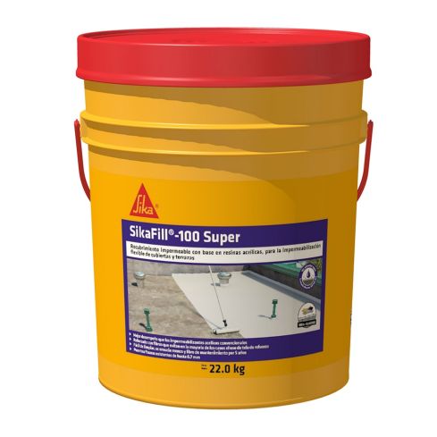 Sikafill 100 Super Co Gris X Caneca 22 Kg Precio Especial