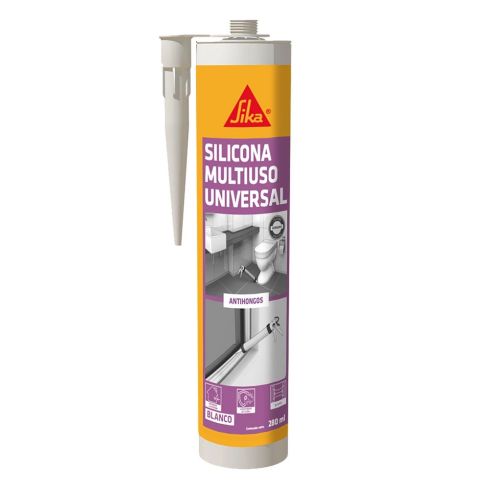 Sika Multiuso Universal Blanco 280 Ml - Ref:0020280384