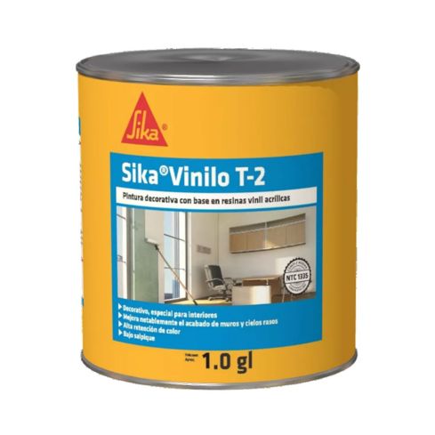 Sika Vinilo T2 Blanco X Galon - Ref:0020280395