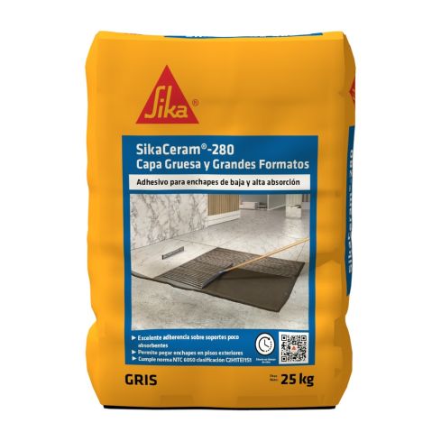 Sika Ceram-280 Capa Gruesa Y Grandes Formaos 25kg - Ref:0020280436