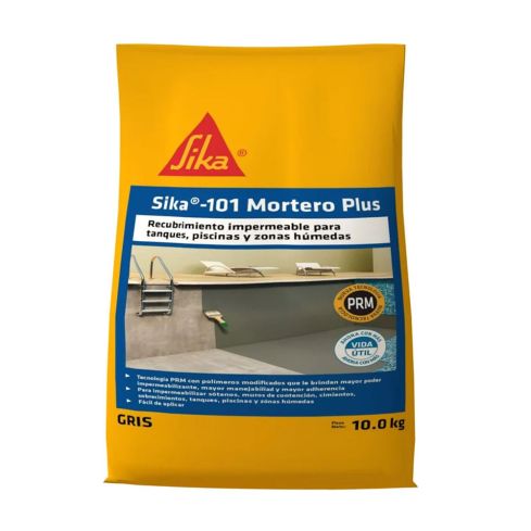 Sika 101 Mort/Blanco Plus X 10 Kg