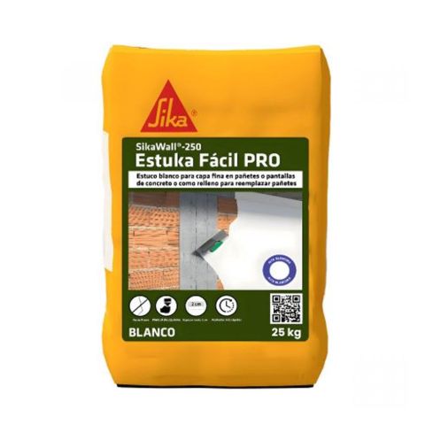 Sikawall 250 Estuka Facil Pro 25Kg Promocion