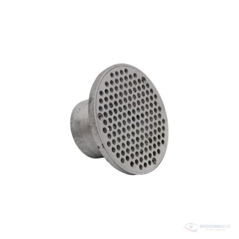 Rejilla Aluminio Sifón 4X3 Pulgadas - Ref:0020300036