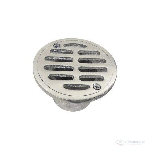 Rejilla Tragante Aluminio 3.1/2 X 2 Pulgadas - Ref:0020300105