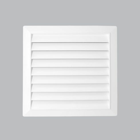 Rejilla Ventilacion Persiana 25X25 Plastica  - Ref:0020300107