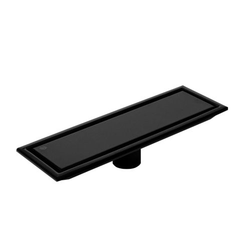 Rejilla Piso Negra 10x30 Acer Inox Ref:Yw621-07 Boccher