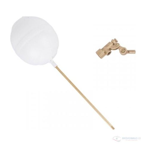 Kit Valvula Flotador 1/2"