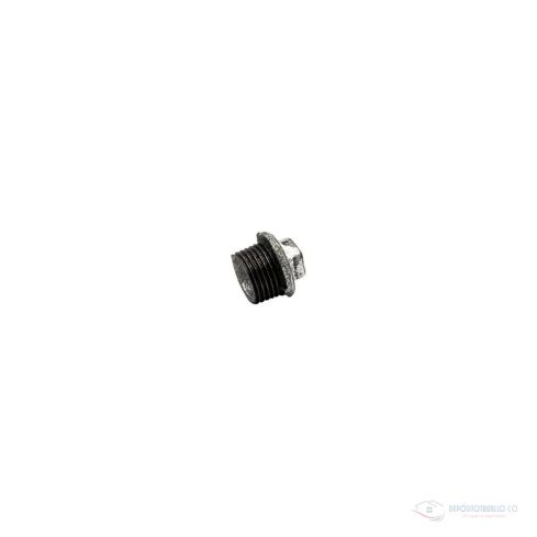 Tapon Galvanizado Macho 1/2"