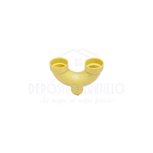Sifon Sanitario 180 1 1/2 Con Registro - Ref:0020390104