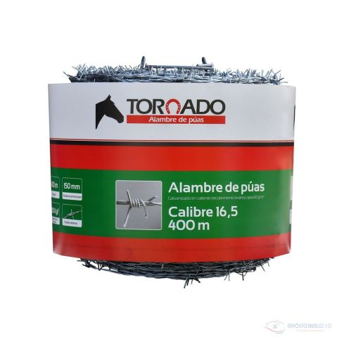 Alambre Pua Tornado C16.5X16.5Kx400Mt - Ref:0040030038