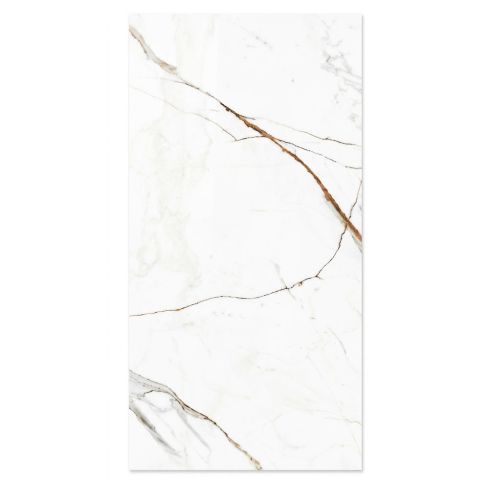 Porcelanato Calacatta Gold Pulido Blanco 60X120 C2.16 Euro