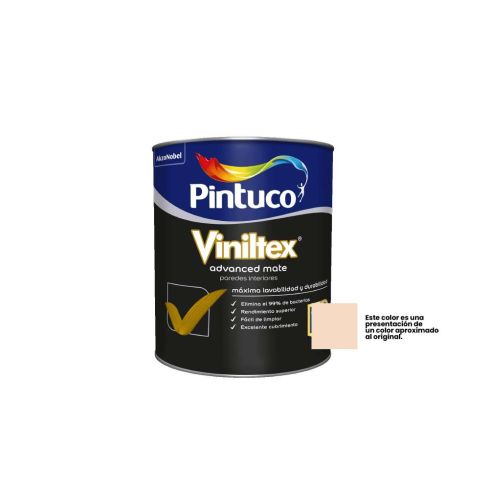 Viniltex Melón X 1/4 Galón -1592 4 - Ref:0090010031