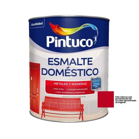 Esmalte Dom Rojo Fiesta X Galon-P30 3 Precio Especial