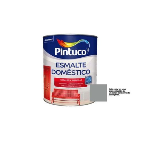 Esmalte Doméstico Gris Humo X 1/4 P85 4 Precio Especial