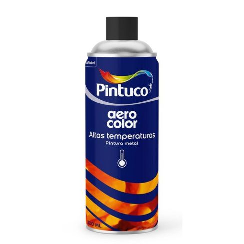 Aerosol Aerocolor Alta Temperatura Rojo Oscuro Brillante 300 Mm