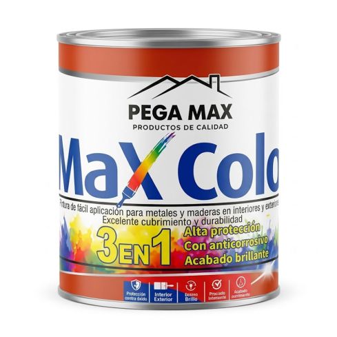 Esmalte Max Color 3En1 Blanco X Galón