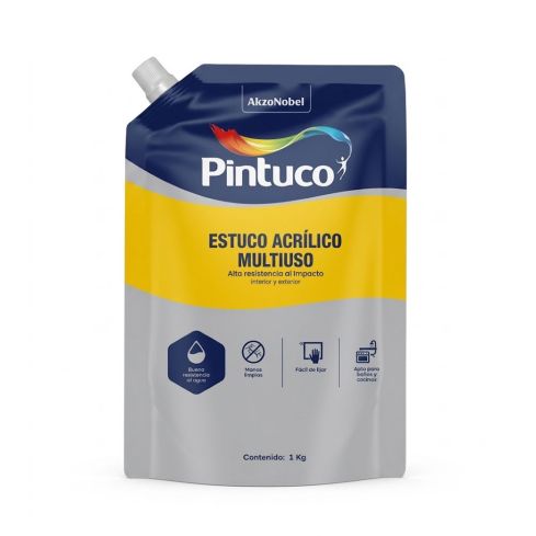 Estuco Acrilico Interior/Exterior 1 Kg 17090