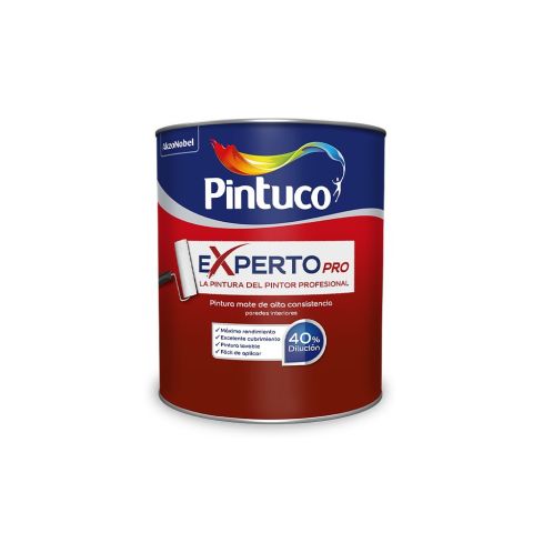 Vinilo Experto Pro Mate Blanco X 1/4 - Ref:0090060271