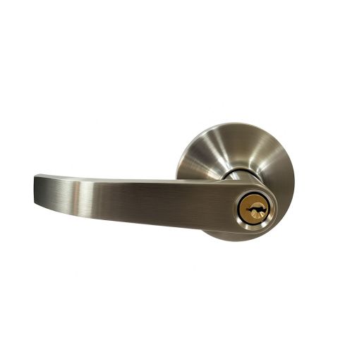 Chapa Gato Tubular 210 Manija Ent Ppal Cromo Mate