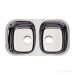 Lavaplatos 77X45X31/2 Cm Doble Poceta Brillante Ref:94030/205