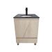 Mueble Inescril 60X46 Piso Torino T/Marmol Negr B/Poner C/Lavamanos Arrecife