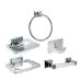 Accesorios De Baño 5 Piezas Mossini Cromo Rf:21Ms0000100 Stretto