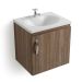 MUEBLE FIRPLAK BASIC 48X38 ELEV C/MNJA SIKUANI + LVM ECO BLANC 