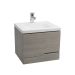 Mueble Firplak 48X43 Valdez Elevado Mali+Lavamanos Siena Blanc