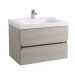 Mueble Firplak 63x48 Elev Zacura Austral + Lvm Siena Blanco