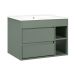 Mueble Paris Sage Green 70X46 Cm RF:60PA2700520 + Lavamanos Blanco RF:60PB2401009 STRETTO