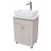 Mueble Inescril 51x40 Piso Austral Claro Tapa Marmol Blanca