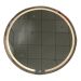 Espejo Led Redondo Uf-2014 Marco Oro Rosa 60cm Ref 15150194 Unifer