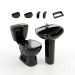 Combo Katio Negro C/Pedestal Senco