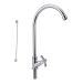 Llave Lavaplatos Lotta Cruz Cromo Sencillo + Acoples Rf:20Lu04033002A Stretto